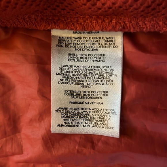 Columbia PFG Windbreaker - coral/navy - Small - Picture 7 of 13